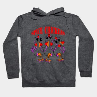 Pink Spice Chickens Hoodie